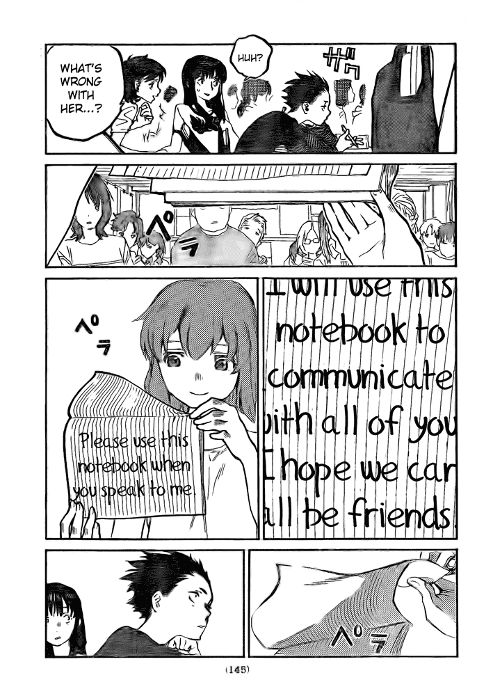 Read A Silent Voice EN Manga Online