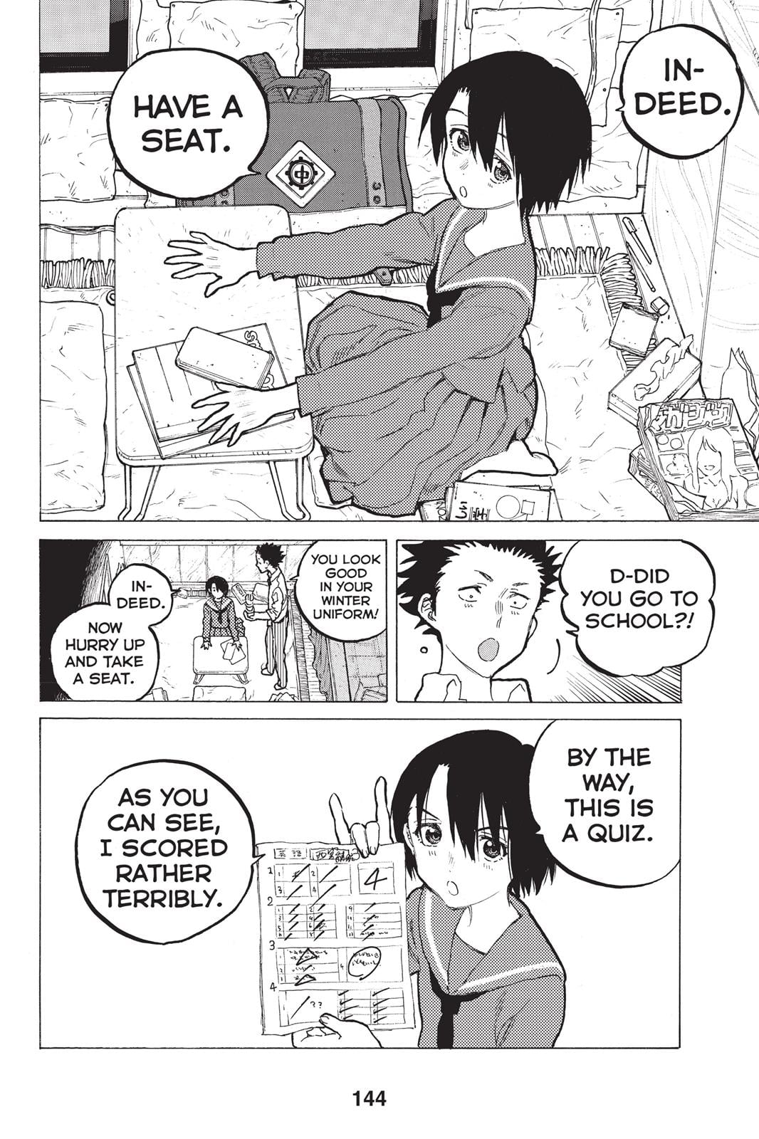 Read A Silent Voice EN Manga Online