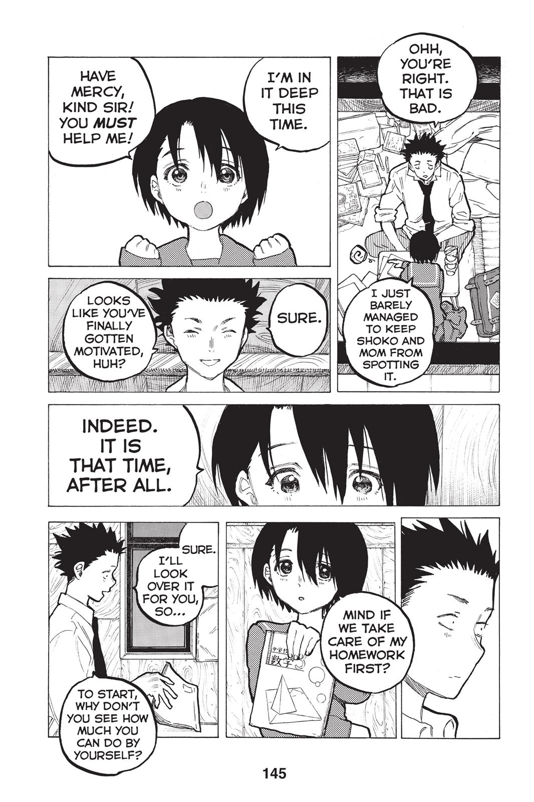Read A Silent Voice EN Manga Online