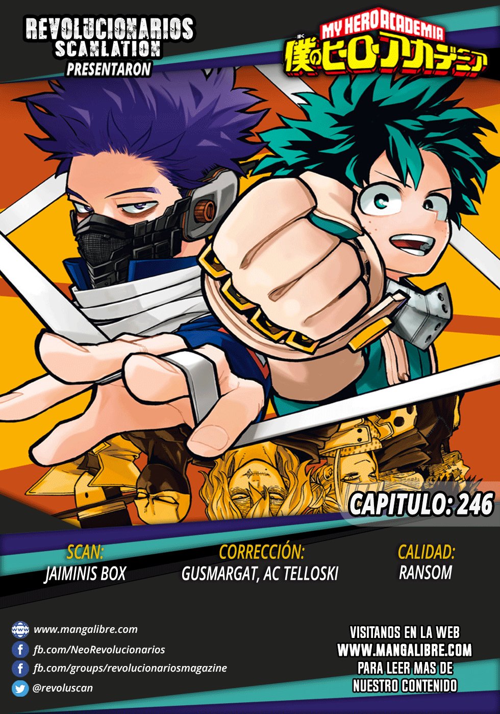 Read Boku no Hero Academia EN Manga Online