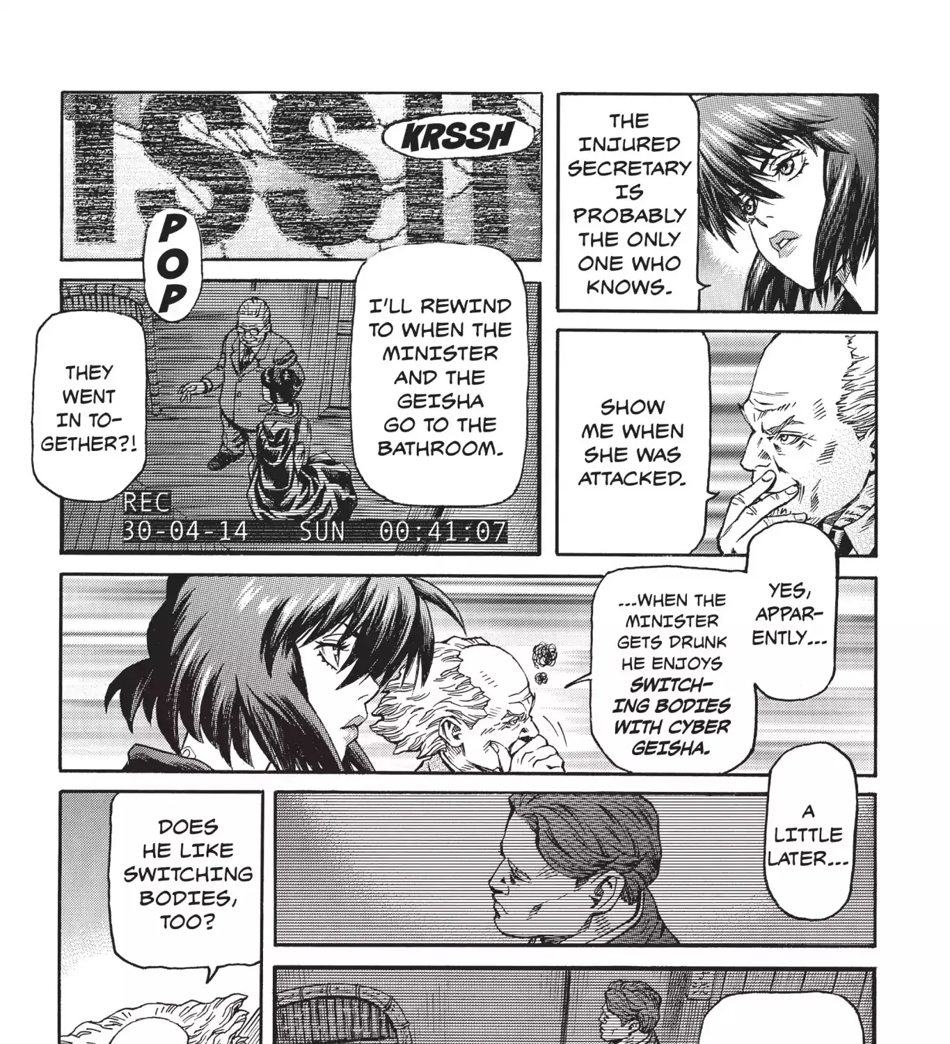 Read Ghost in the Shell Stand Alone Complex EN Manga Online