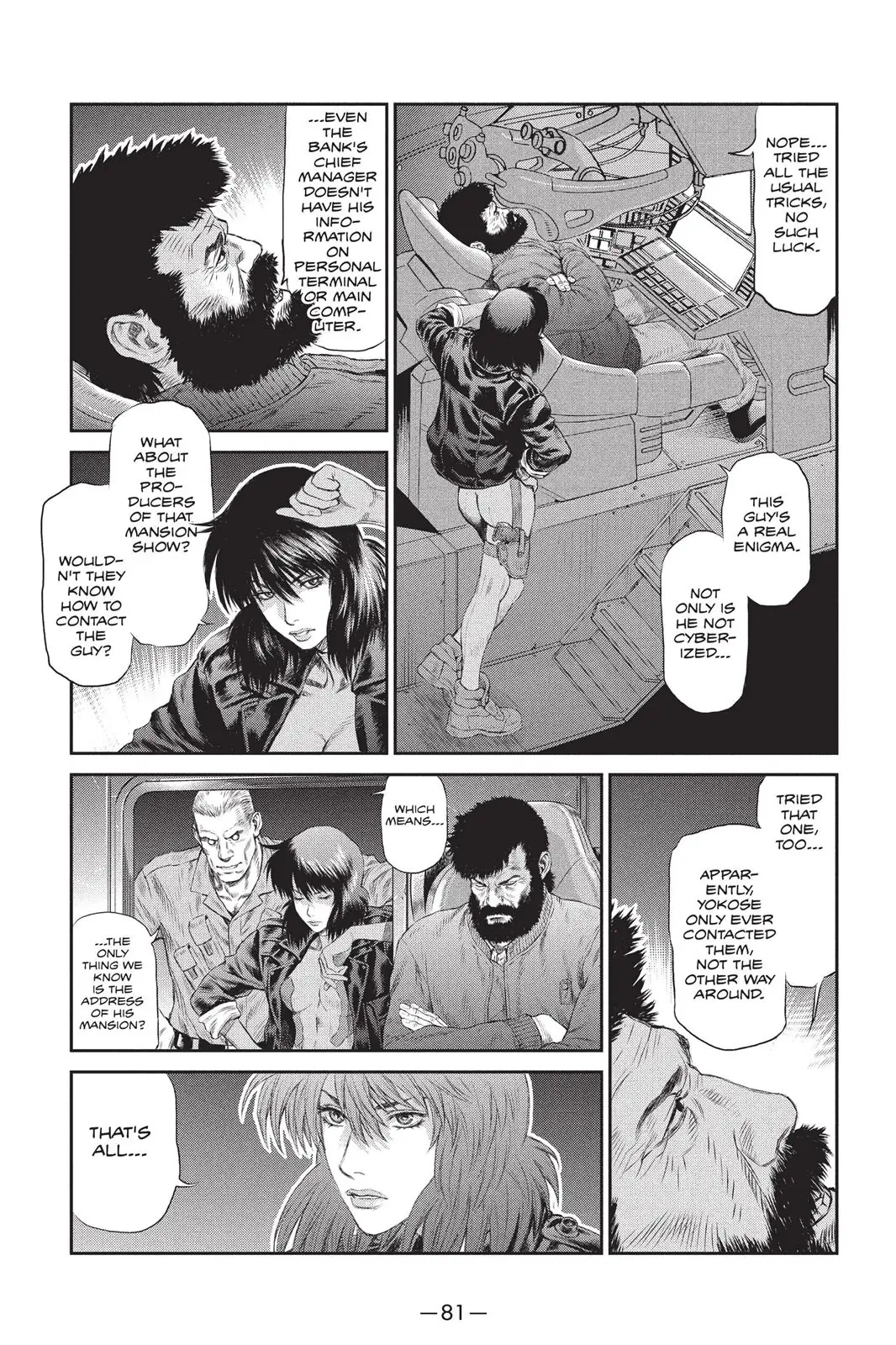 Read Ghost in the Shell Stand Alone Complex EN Manga Online