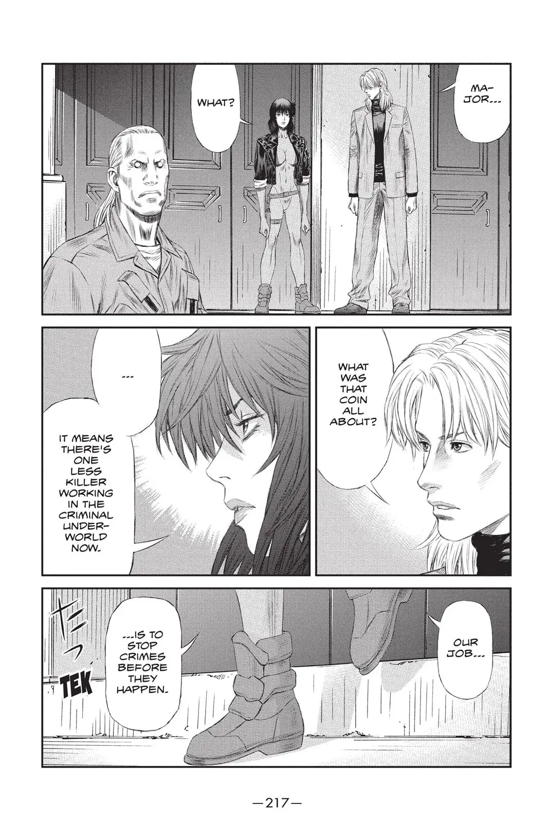 Read Ghost in the Shell Stand Alone Complex EN Manga Online