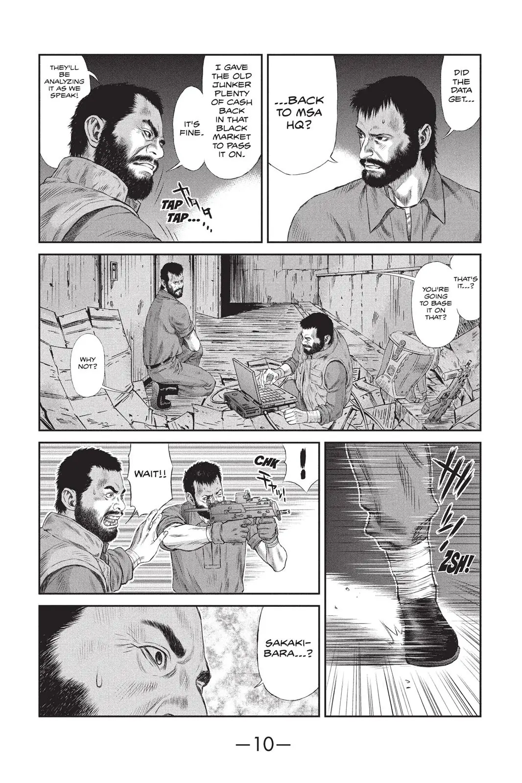 Read Ghost in the Shell Stand Alone Complex EN Manga Online
