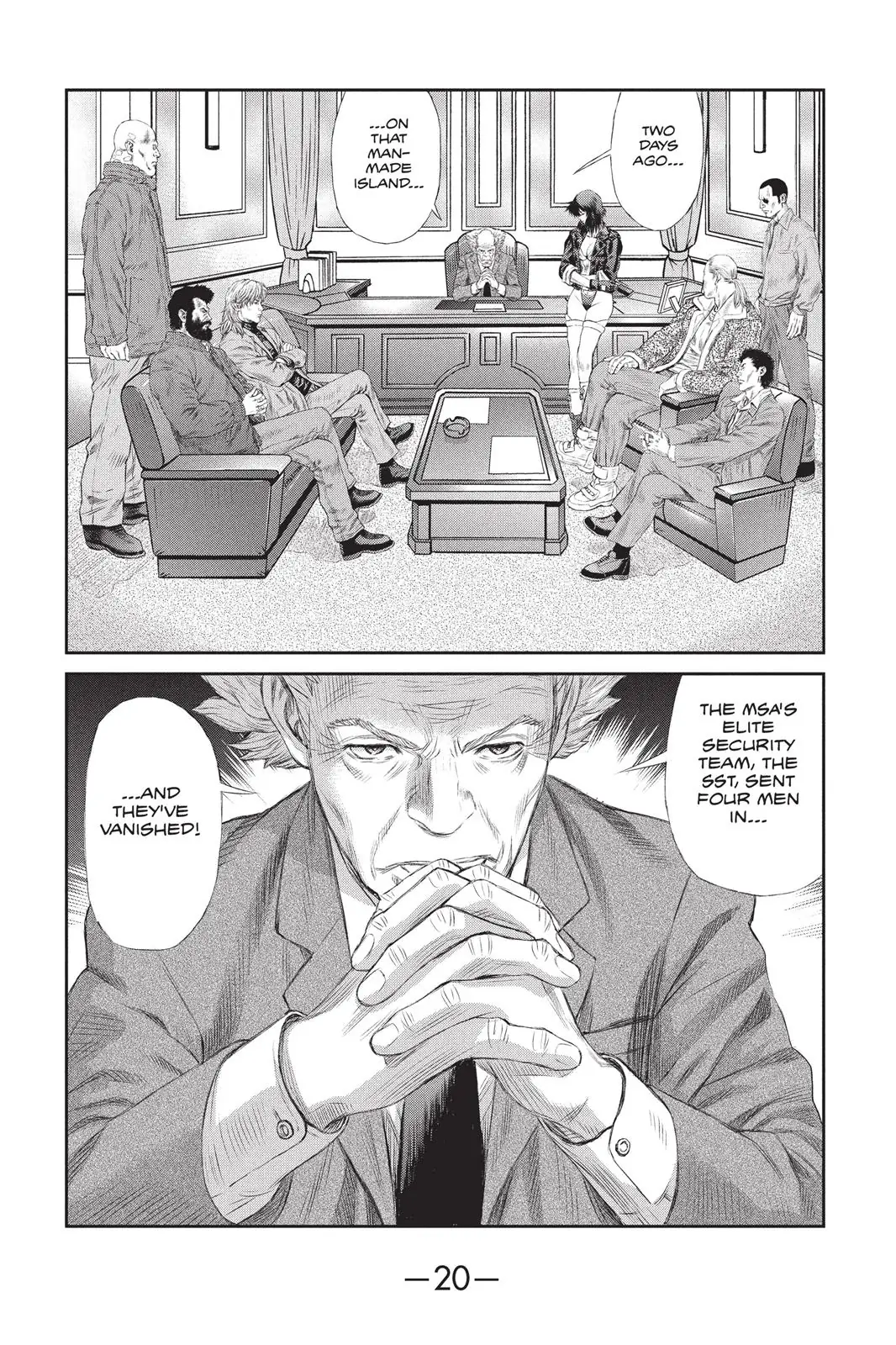 Read Ghost in the Shell Stand Alone Complex EN Manga Online