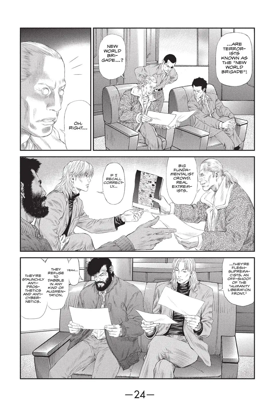 Read Ghost in the Shell Stand Alone Complex EN Manga Online