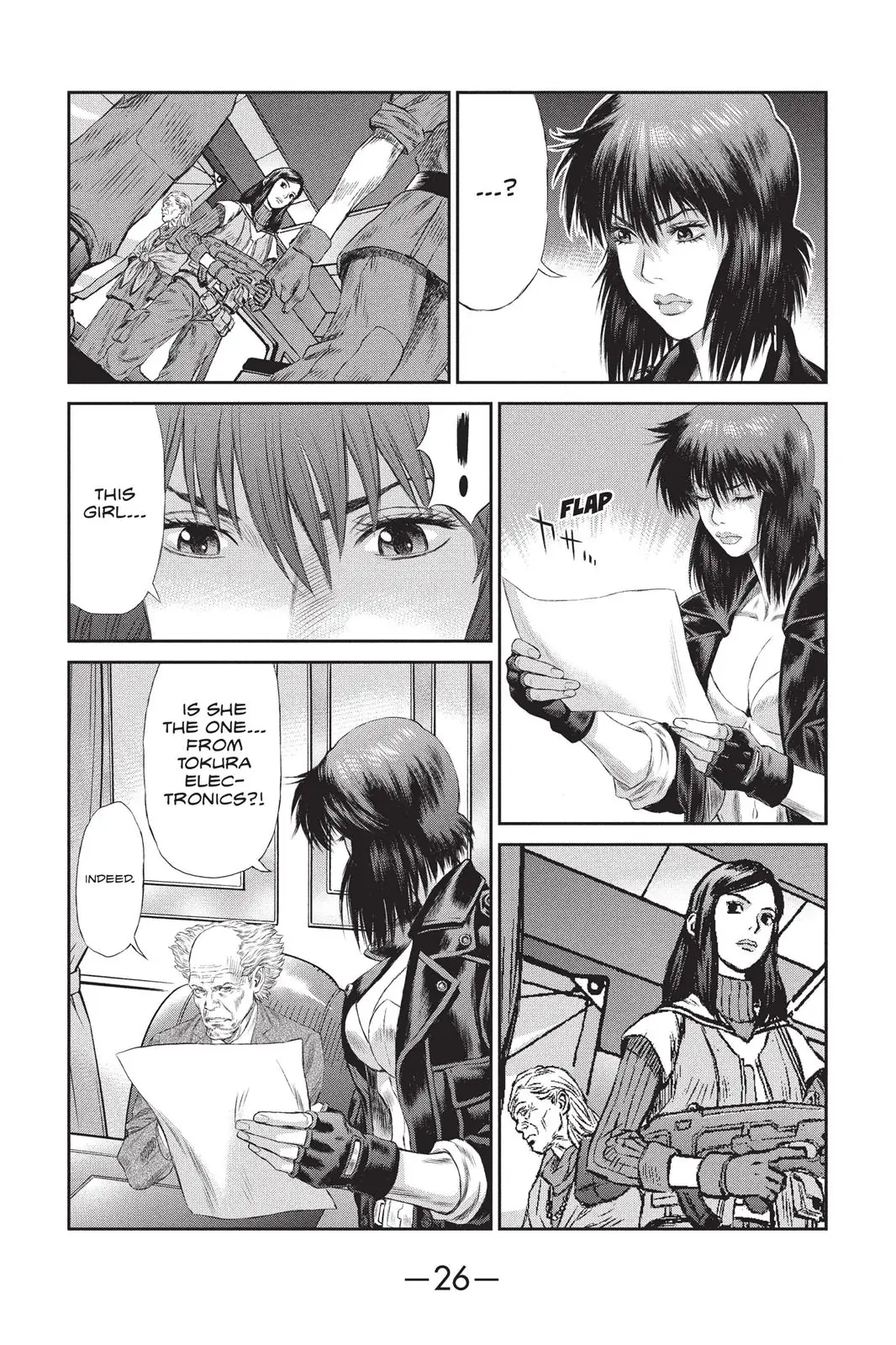 Read Ghost in the Shell Stand Alone Complex EN Manga Online