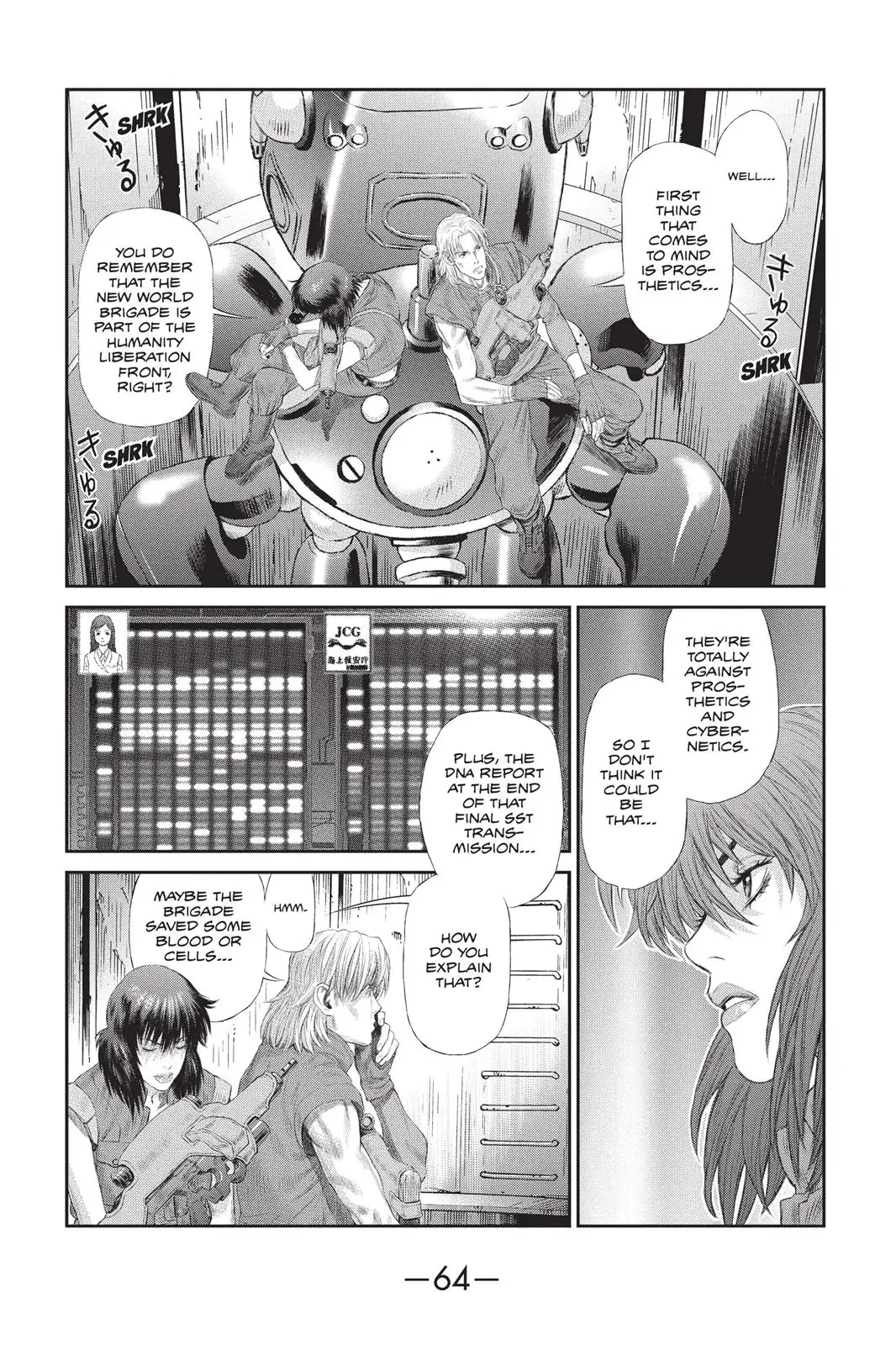 Read Ghost in the Shell Stand Alone Complex EN Manga Online