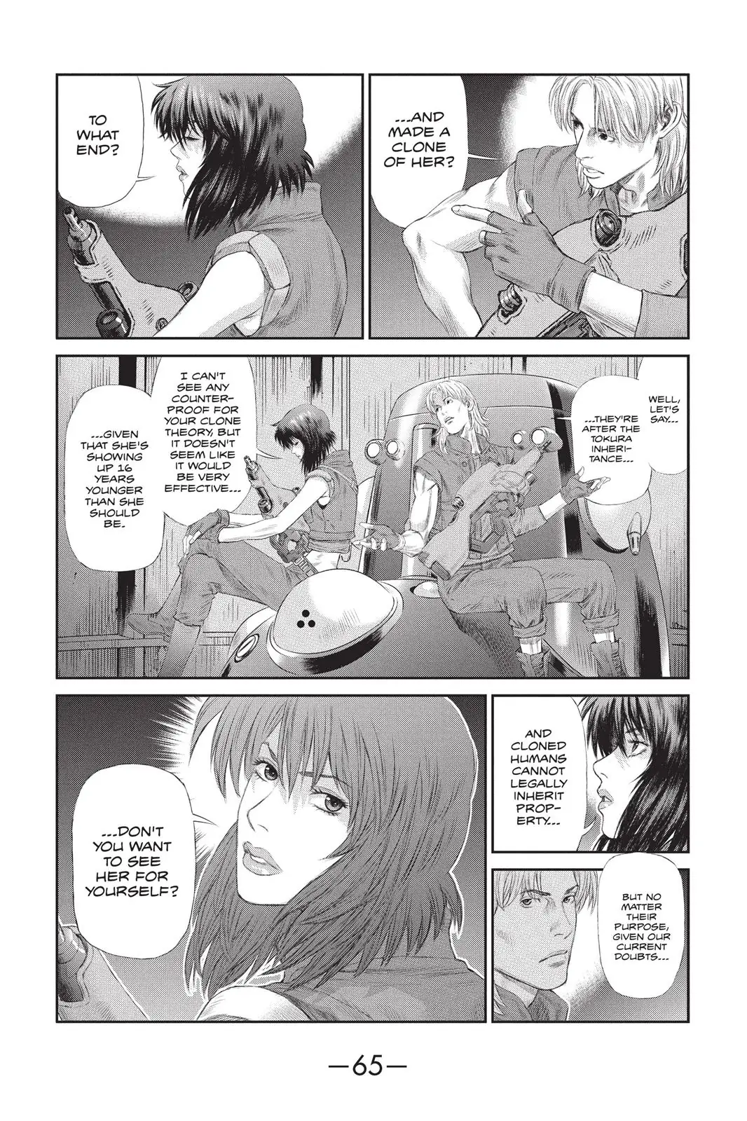 Read Ghost in the Shell Stand Alone Complex EN Manga Online