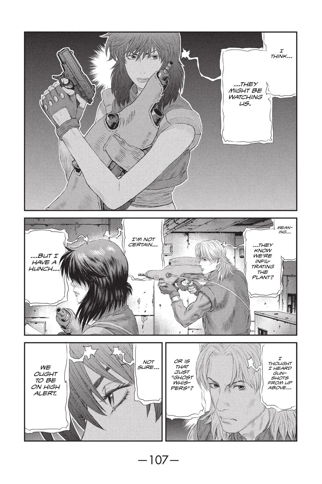 Read Ghost in the Shell Stand Alone Complex EN Manga Online