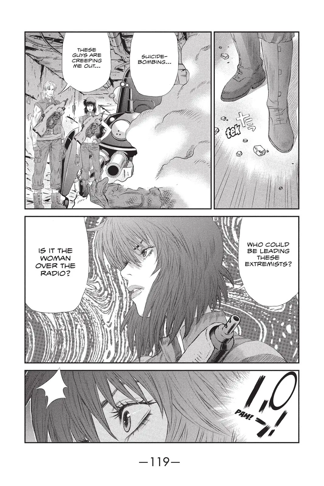 Read Ghost in the Shell Stand Alone Complex EN Manga Online