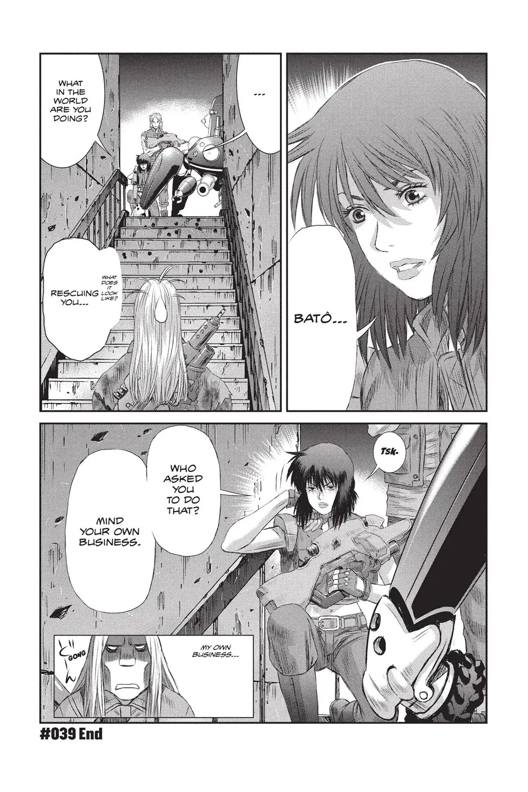 Read Ghost in the Shell Stand Alone Complex EN Manga Online