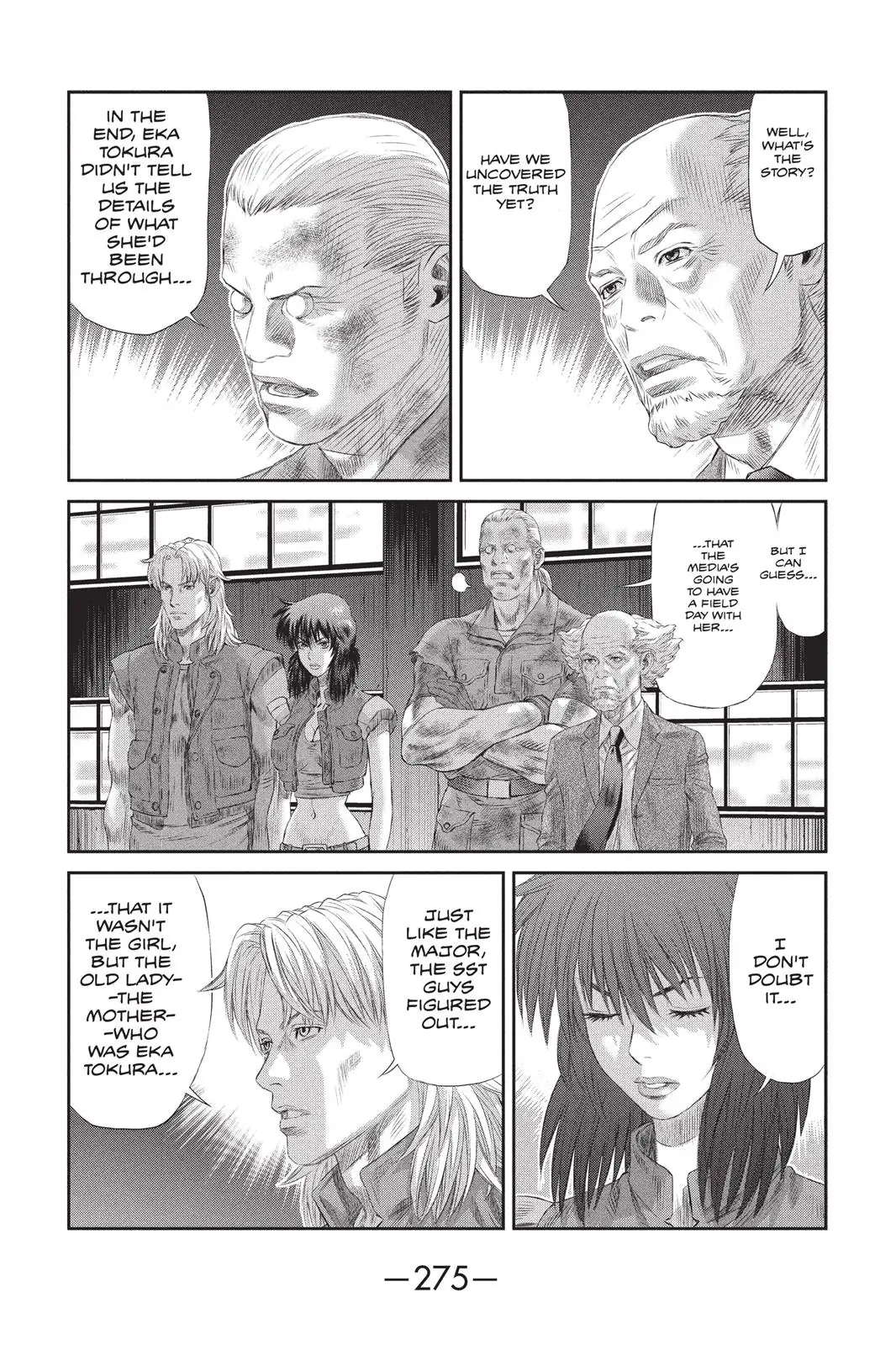 Read Ghost in the Shell Stand Alone Complex EN Manga Online