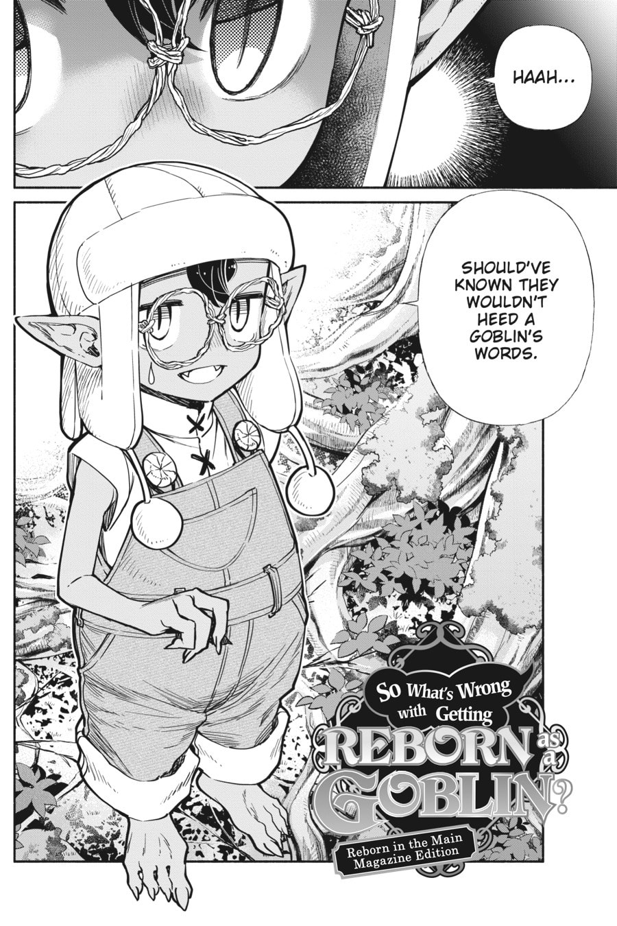 Read So What's Wrong with Getting Reborn as a Goblin EN Manga Online