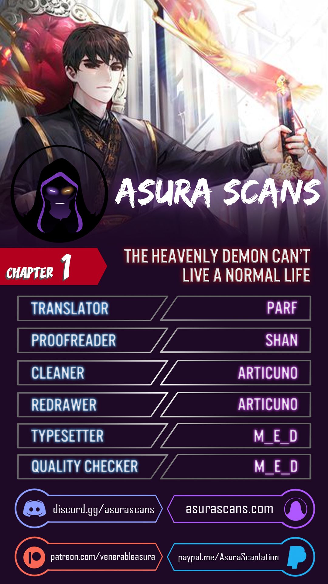 Read The Heavenly Demon Can’t Live a Normal Life EN Manga Online