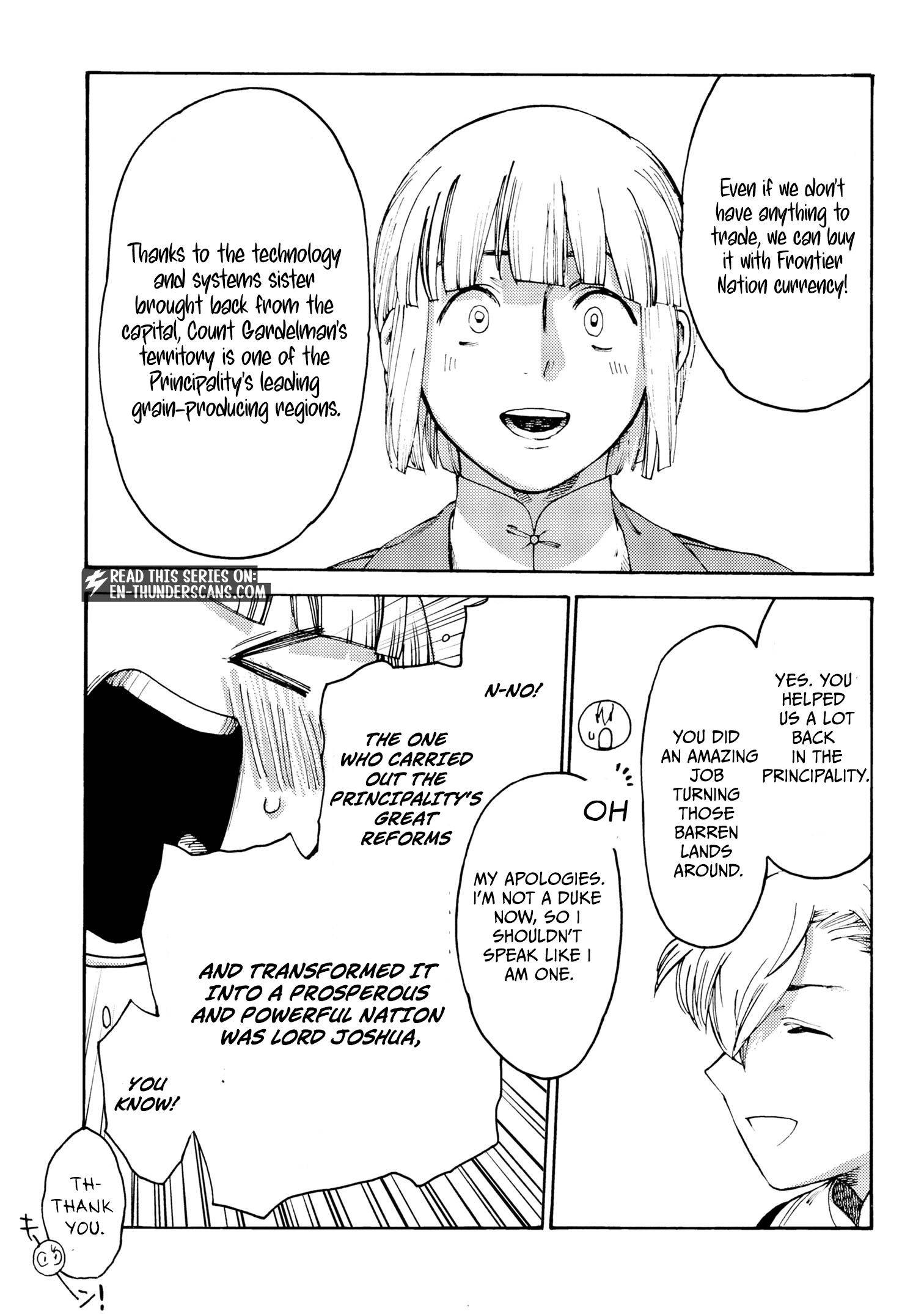 Read Tsuihou Sareta Tensei Koushaku wa, Henkyou de Nonbiri to Hatake o Tagaya Shita Katta EN Manga Online