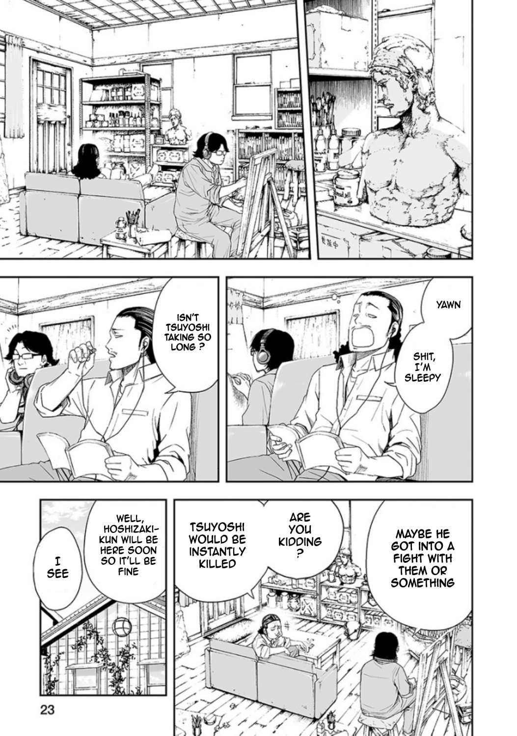 Read Tsuyoshi The One Who No One can Win Against EN Manga Online