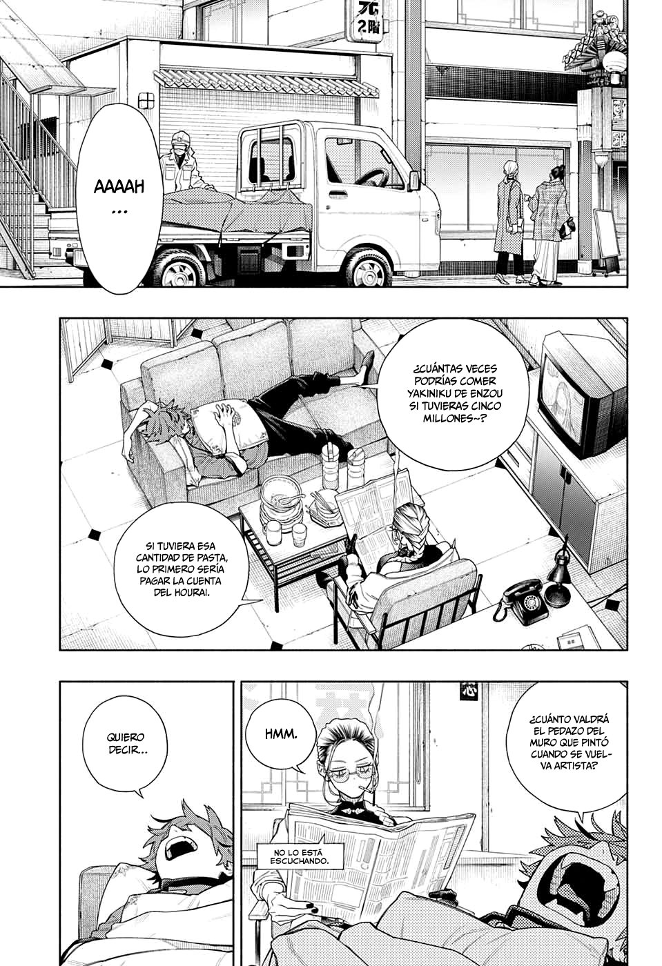 Read Gokurakugai ES Manga Online
