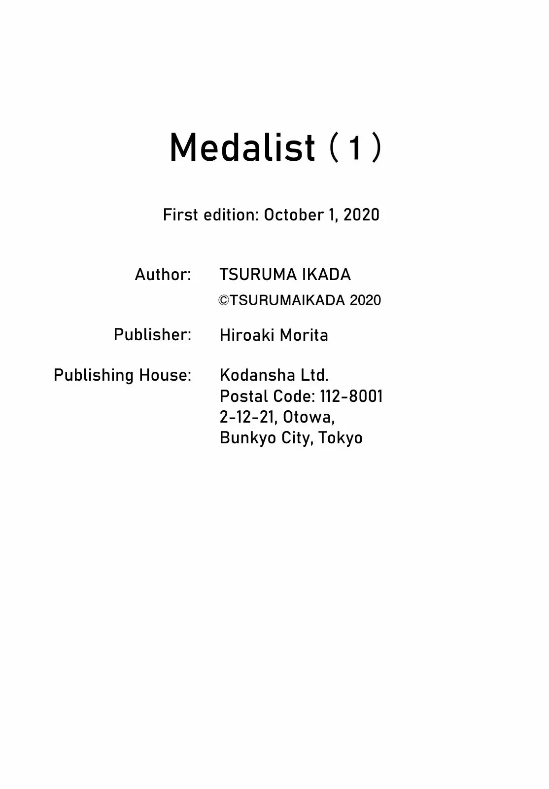 Read Medalist ES Manga Online