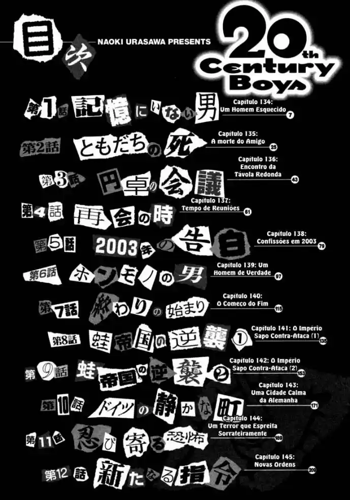 Read 20th Century Boys PT Manga Online