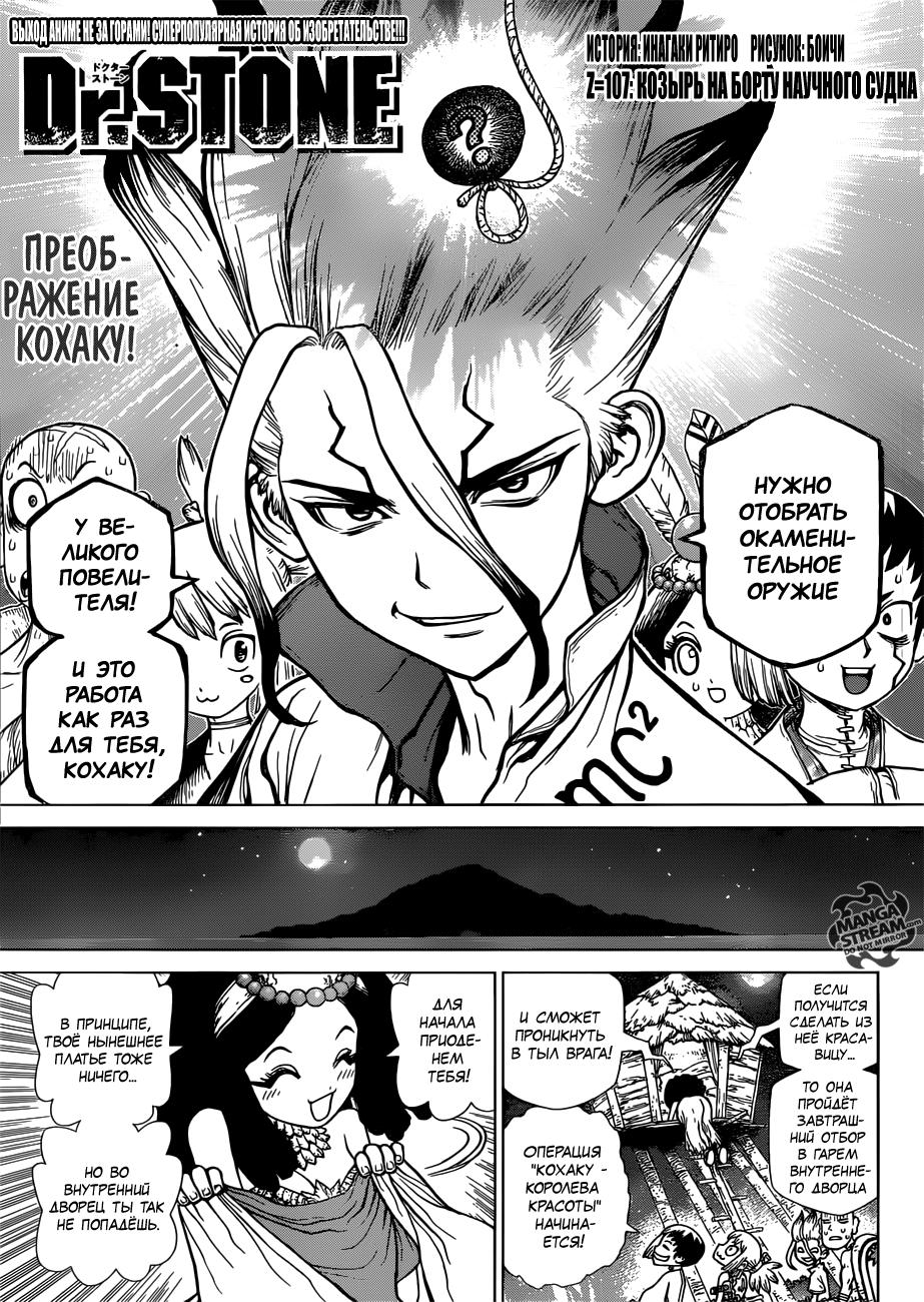 Read Dr. Stone RU Manga Online