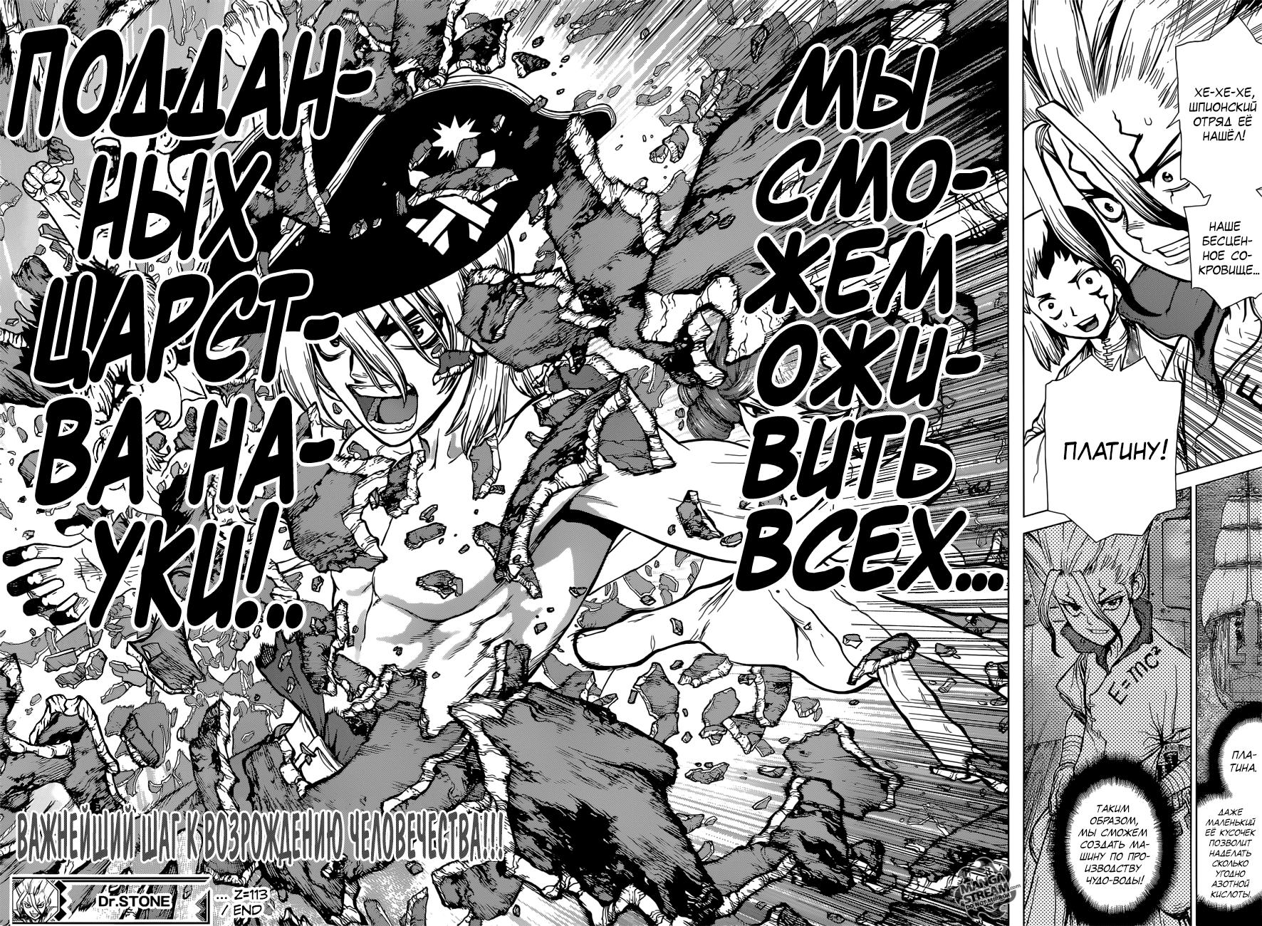 Read Dr. Stone RU Manga Online