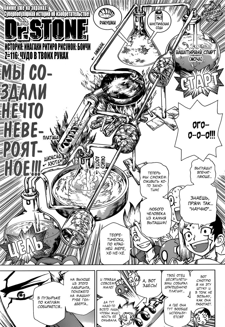 Read Dr. Stone RU Manga Online
