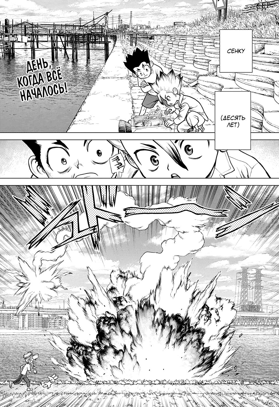 Read Dr. Stone RU Manga Online