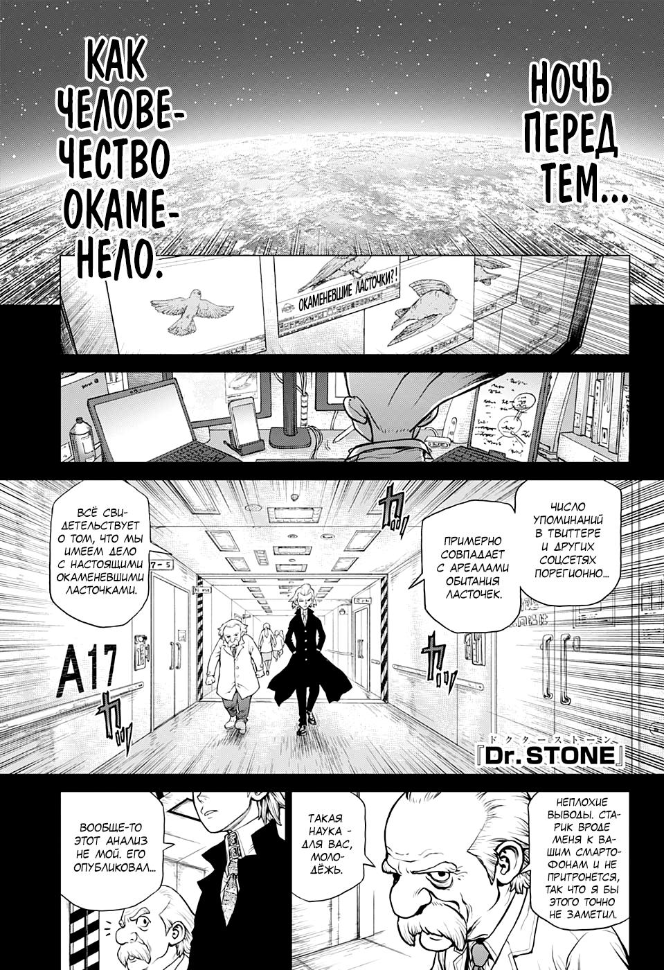 Read Dr. Stone RU Manga Online