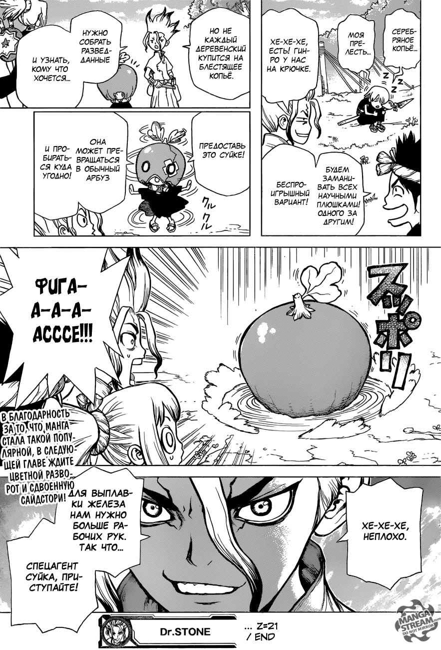 Read Dr. Stone RU Manga Online