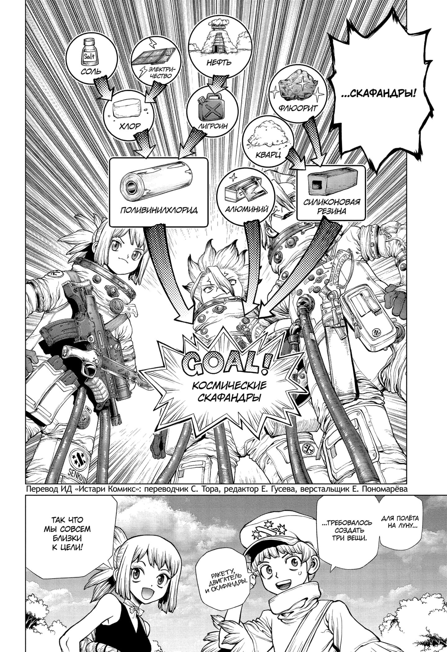 Read Dr. Stone RU Manga Online