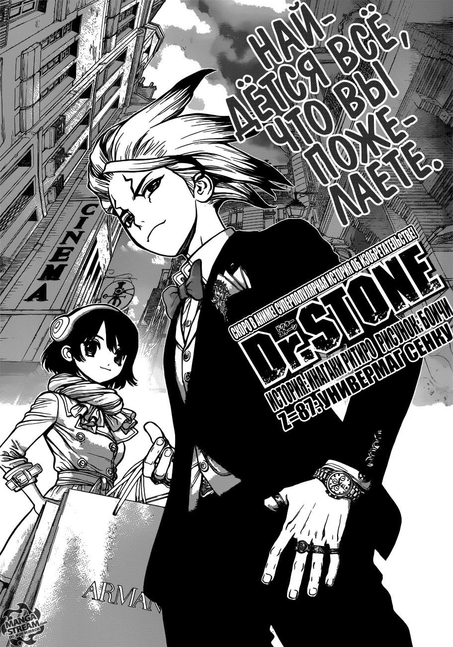 Read Dr. Stone RU Manga Online