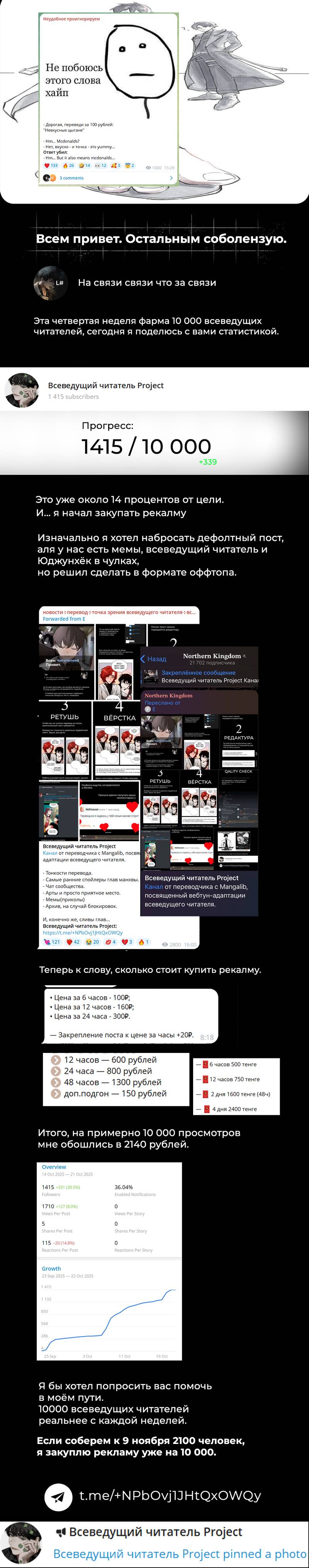 Read Omniscient Reader RU Manga Online